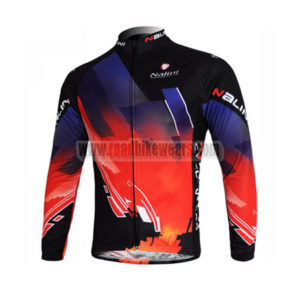 2012 NALINI Pro Cycle Long Sleeve Jersey Black Red