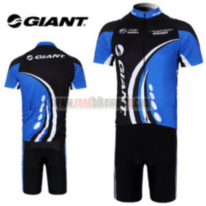 2012 Team GIANT Cycling Kit Blue Black