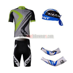 2012 Team GIANT Pro Cycling Set Green Grey