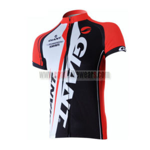 2012 Team GIANT Riding Maillot Jersey Shirt Red White Black
