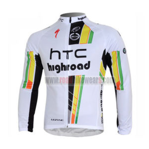 2012 Team HTC highroad Pro Cycle Long Sleeve Jersey