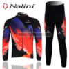 2012 Team Nalini Cycling Long Kit Blue Red Black