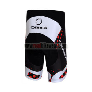 2012 Team ORBEA Biking Shorts Bottoms Black Red