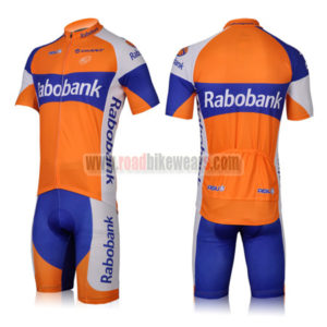 2012 Team Rabobank Cycling Kit Orange