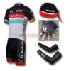 2012 Team RadioShack Cycling Set Jersey and Shorts+Bandana+Gloves+Arm Sleeves