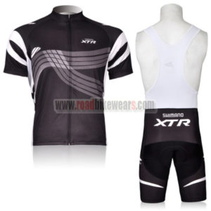 2012 Team XTR Cycling Bib Kit Black