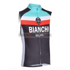 2013 Team BIANCHI MILANO Cycling Sleeveless Jersey Vest