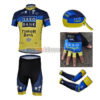 2013 Team Tinkoff SAXO BANK Cycling Set Jersey and Shorts+Bandana+Gloves+Arm Sleeves