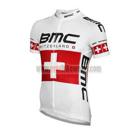 lens Juggling Unsuitable 2014 Team BMC Pro Riding Clothing Biking Jersey Top Shirt Maillot Cycliste  White Red | Road Bike Wear Store