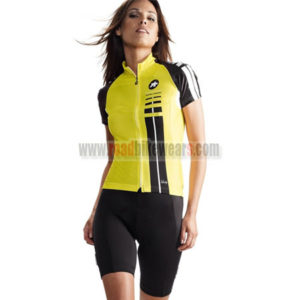 2015 Team ASSOS Cycling Kit For Lady Yellow