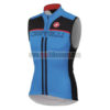 2015 Team Castelli Biking Sleeveless Vest Blue Black