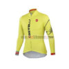 2015 Team Castelli Cycling Long Jersey Maillot Yellow
