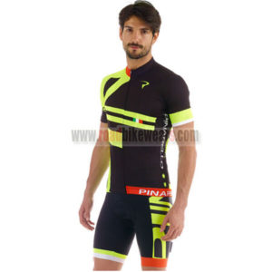 2015 Team PINARELLO Cycling Kit Black Yellow