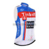 2015 Team Tinkoff SAXO BANK Cycling Sleeveless Jersey White Blue Red
