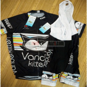 2015 Team Vanderkitten Women's Cycle Bib Kit Black