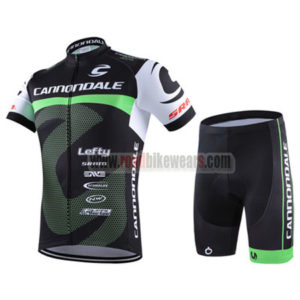 2016 Team Cannondale Cycling Kit Black Green