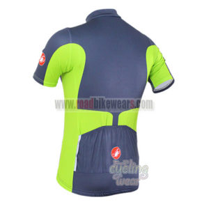 2016 Team Castelli Bicycle Jersey Blue Green
