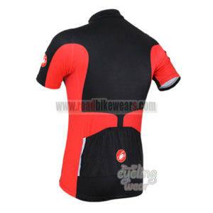 2016 Team Castelli Biking Jersey Black Red