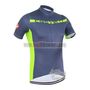 2016 Team Castelli Cycling Jersey Blue Green