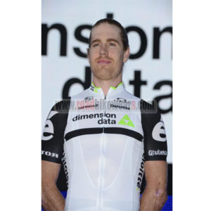 2016 Team Dimension data Deloitte Cycling Jersey White