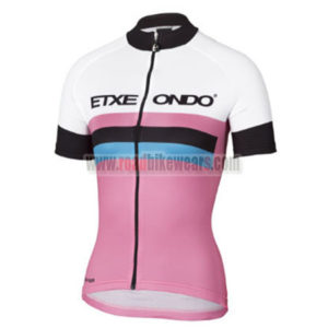 2016 Team ETXE ONDO Ladies' Cycling Jersey Pink