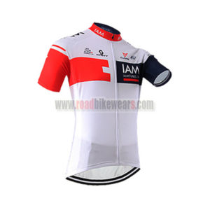 2016 Team IAM Cycling Jersey White Blue Red