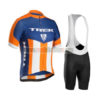 2016 Team TREK Cycling Bib Kit Orange Blue