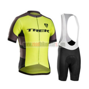 2016 Team TREK Cycling Bib Kit Yellow Black