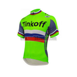 2016 Team Tinkoff Cycling Jersey Fluo Green