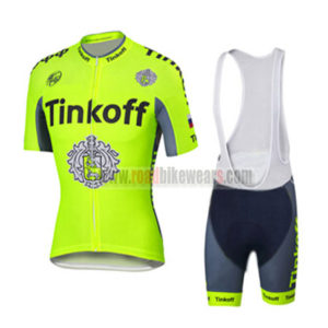 2016 Team Tinkoff SAXO BANK Riding Bib Kit Green