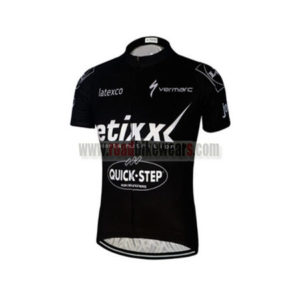 2016 Team etixxl QUICK STEP Bicycle Jersey Black