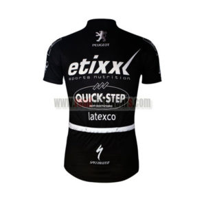 2016 Team etixxl QUICK STEP Cycling Jersey Black