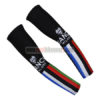 2016 Team BIANCHI MILANO Cycling Arm Warmers Sleeves Black Red Blue