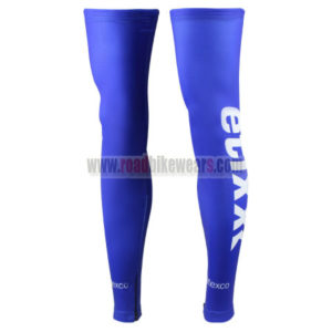 2016 Team Etixxl QUICK STEP Cycling Leg Warmers Sleeves Blue