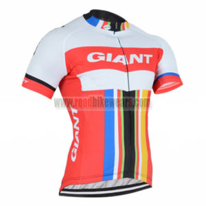 2016 Team GIANT Biking Jersey Maillot Shirt White Red Black