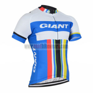 2016 Team GIANT Cycle Jersey White Blue Black