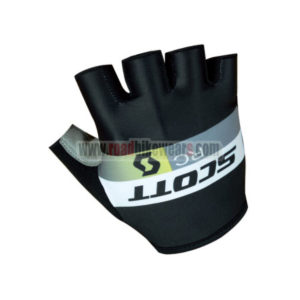2016 Team SCOTT Cycling Gloves Mitts Black