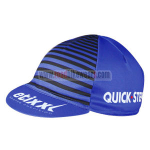 2016 Team etixxl QUICK STEP Biking Cap Hat Blue