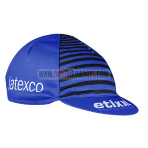 2016 Team etixxl QUICK STEP Cycling Cap Hat Blue