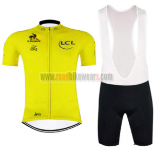 2016 Tour de France Riding Bib Kit Yellow