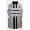 2014 Team GIANT SHIMANO Cycling Vest Sleeveless Waistcoat Rain-proof Windbreak White