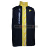 2014 Team PINARELLO Cycling Vest Sleeveless Waistcoat Rain-proof Windbreak Black Yellow