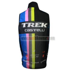 2014 Team TREK Castelli Riding Vest Sleeveless Waistcoat Rain-proof Windbreak Black Colorful