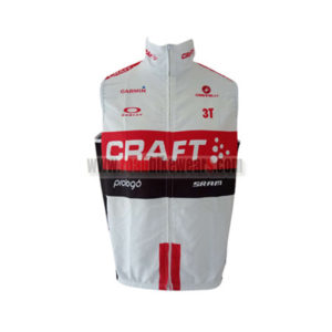 2016 Team CRAFT Cycling Vest Sleeveless Waistcoat Rain-proof Windbreak White Red Black