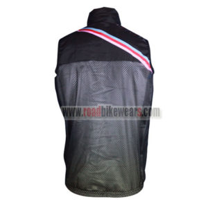 2016 Team Rapha Racing Vest Sleeveless Waistcoat Rain-proof Windbreak Black