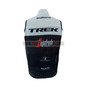 2016 Team TREK Segafredo Biking Vest Sleeveless Waistcoat Rain-proof Windbreak White Black