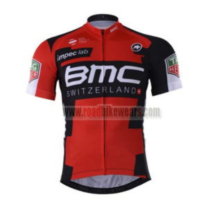 2017 Team BMC Cycling Jersey Maillot Shirt Red Black