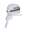 2017 Team BORA UCI Champion Cycle Bandan Head Scarf White Rainbow