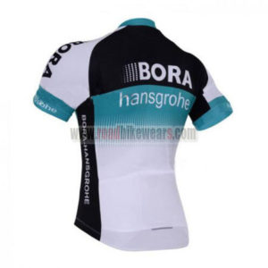 2017 Team BORA hansgrohe Biking Jersey Maillot Shirt White Black Blue