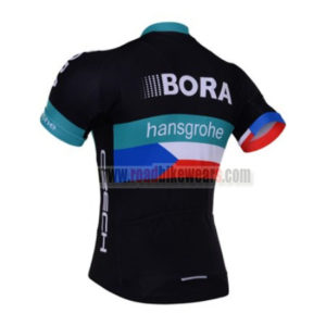 2017 Team BORA hansgrohe Czech Bicycle Jersey Maillot Shirt Black